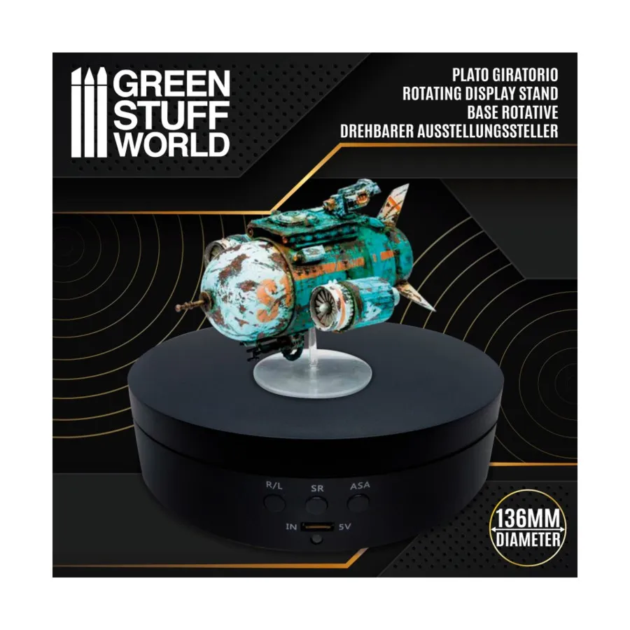 

Вращающаяся подставка для дисплея, Tools - Working Tools (Green Stuff World)