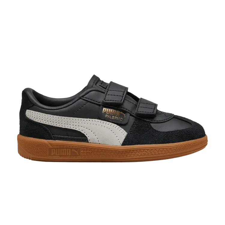 

Кроссовки Puma Palermo Elevata Leather Little Kid, Black Feather Grey Gum