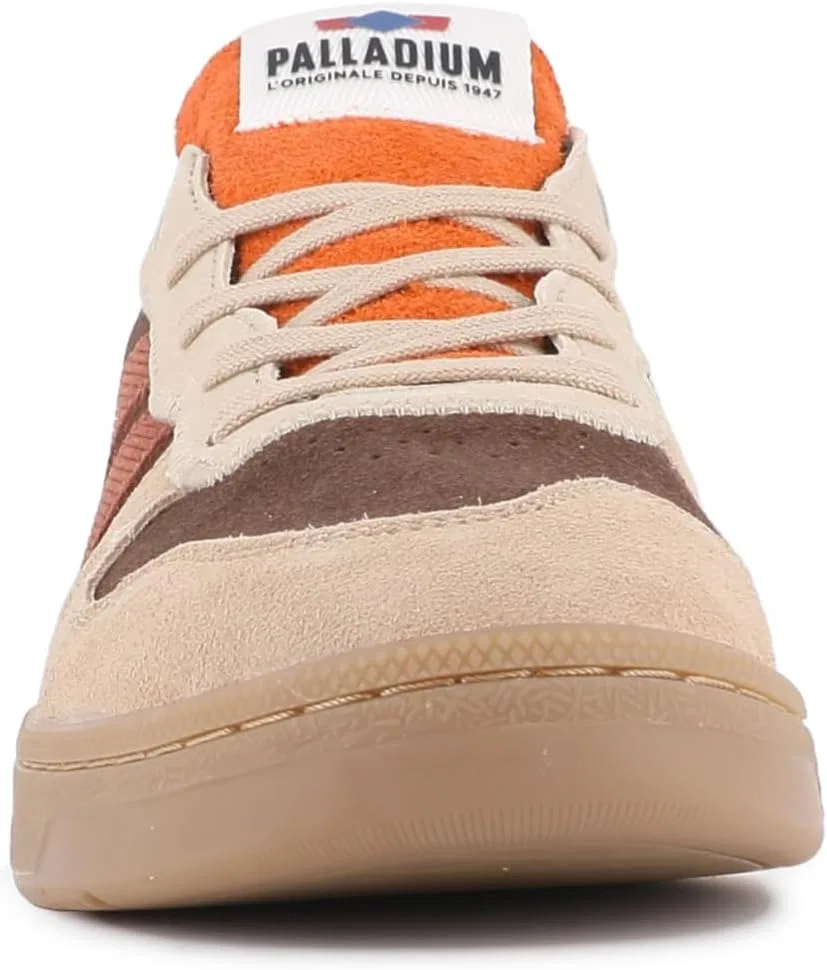 Кроссовки Palladium Unisex Pallacup Flame SD, Bark Brown Brick — фото 4