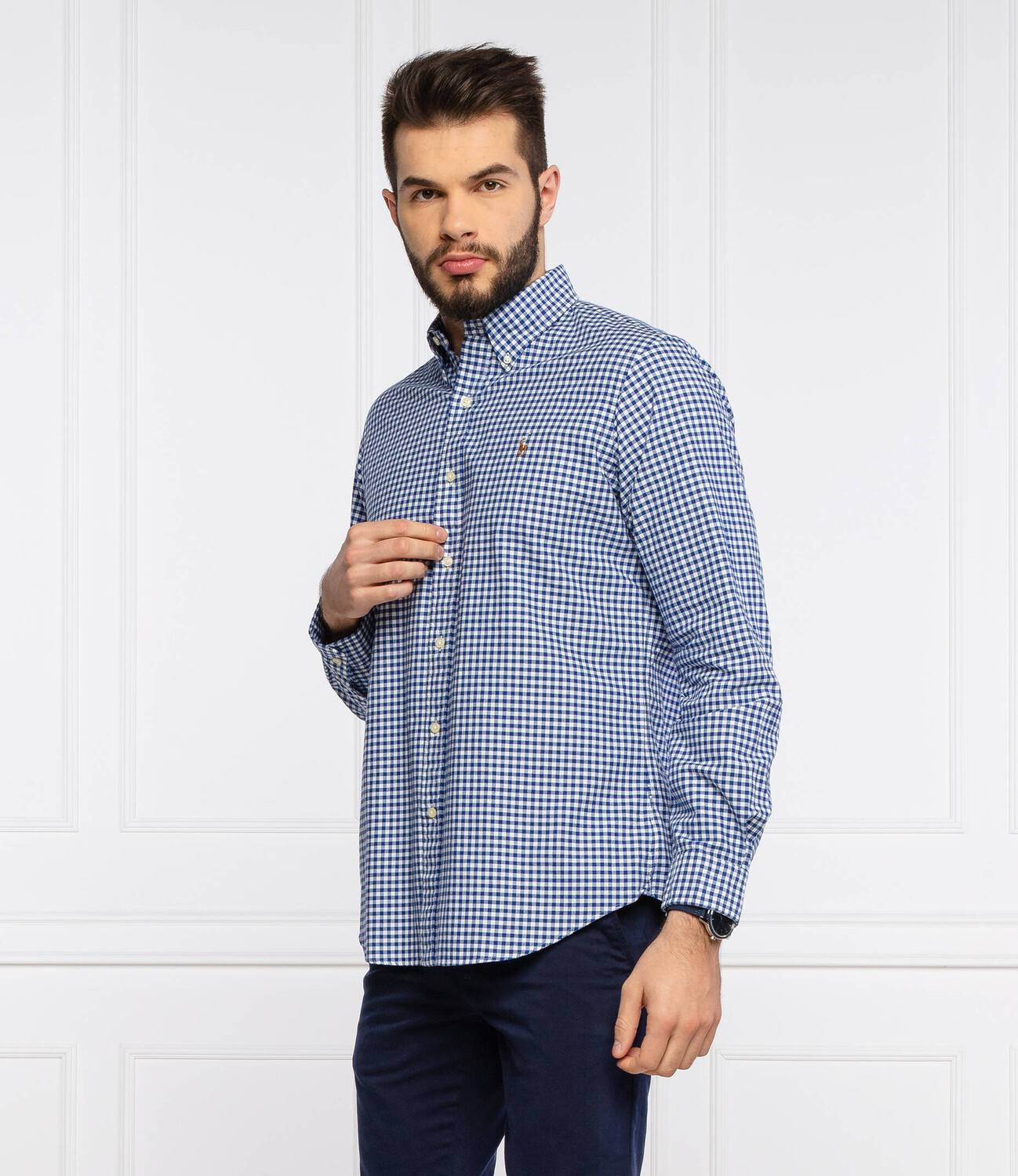 Рубашка POLO RALPH LAUREN regular fit, цвет fiordaliso — фото 2