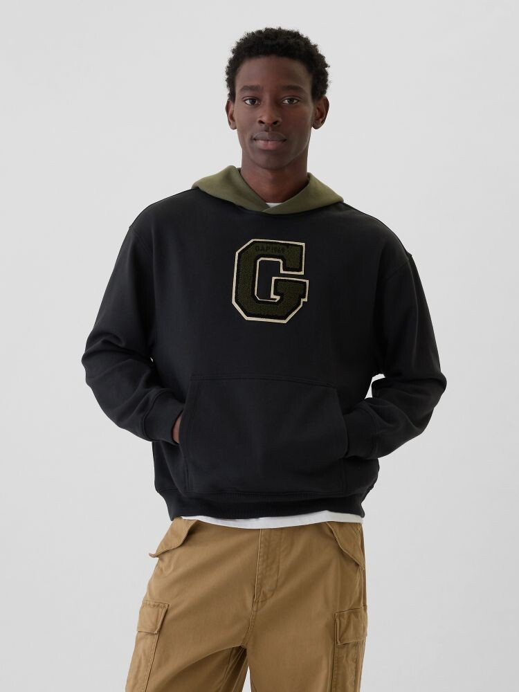 

Толстовка оверсайз Gap, зеленый