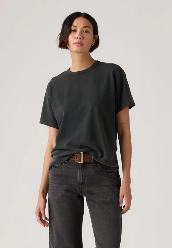 Винтажная футболка, базовая футболка Levi'S, Washed Black — фото 2