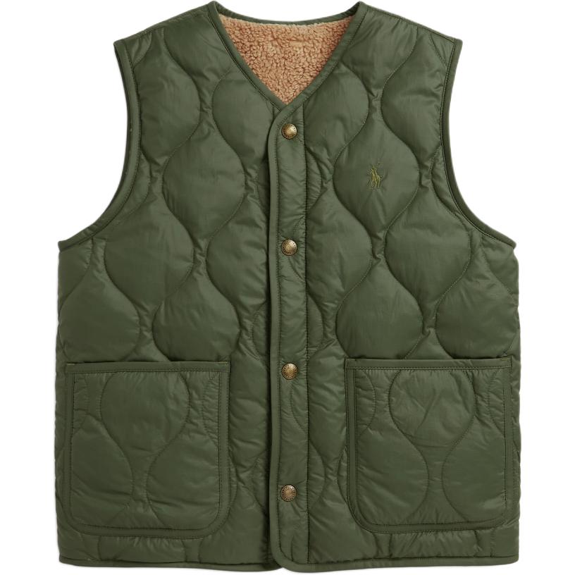 

Детская пуховая жилетка Polo Ralph Lauren, темно-бежевый