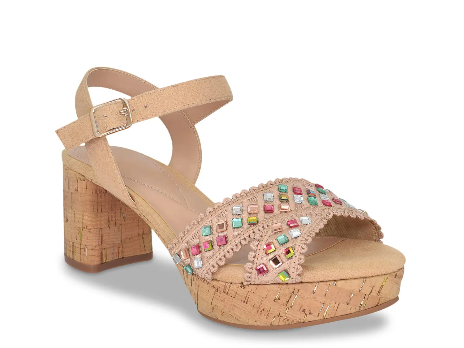 

Сандалии Nicolette Bling Platform Sandal Impo, цвет lattepastel