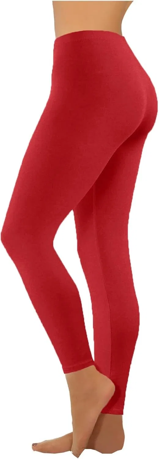 Женские леггинсы, обтягивающие, Generic, A01#red