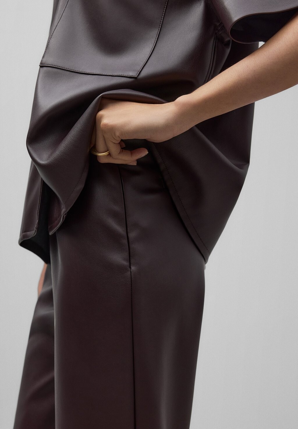 

Брюки ANKLE-LENGTH FLARE ADOLFO DOMINGUEZ, коричневый