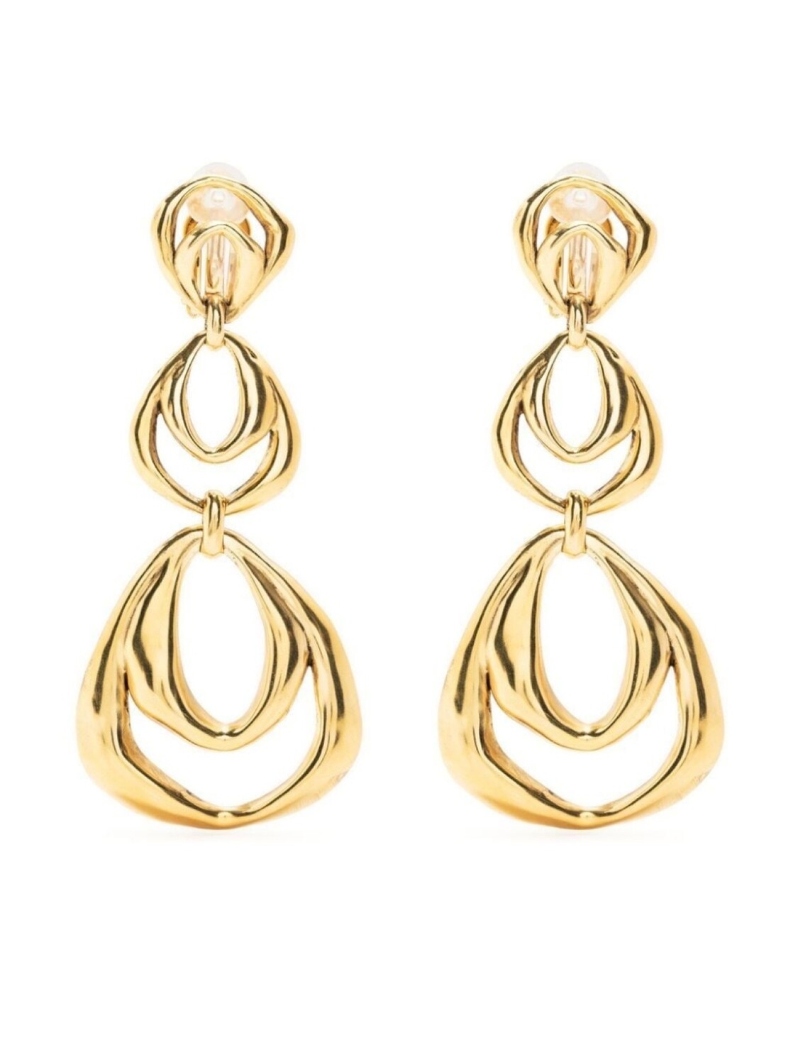 

Серьги-клипсы Spirale Goossens, золотой
