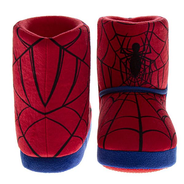 Детские тапочки Marvel Spiderman уютные, плюшевые и веселые Spider Man — фото 3