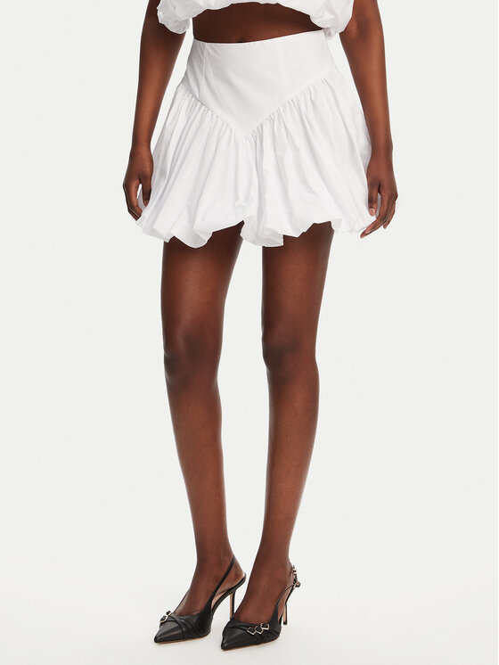 

Мини-Юбка обычного кроя Lissett Poplin 59796SB Bardot, белый