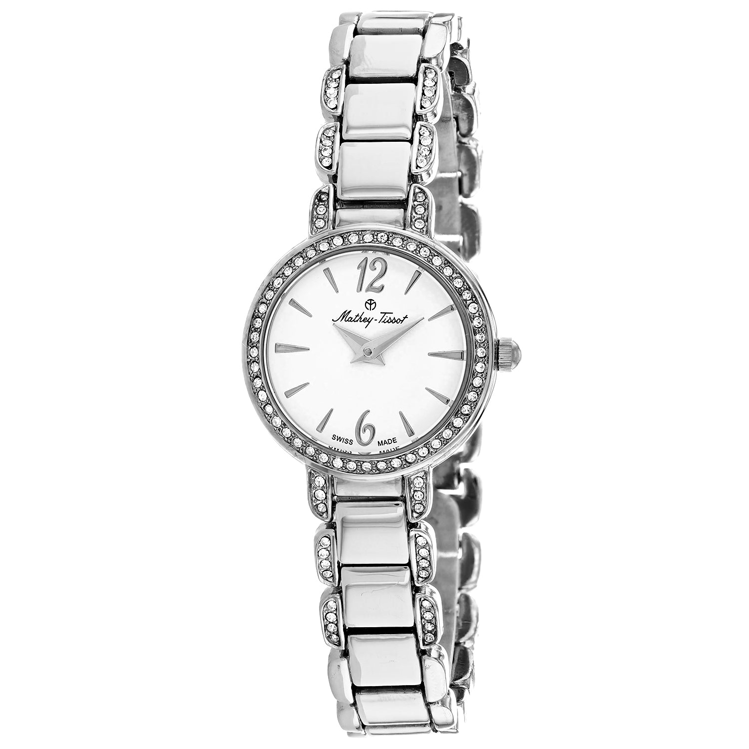 

Женские часы Mathey Tissot Fleury с белым циферблатом