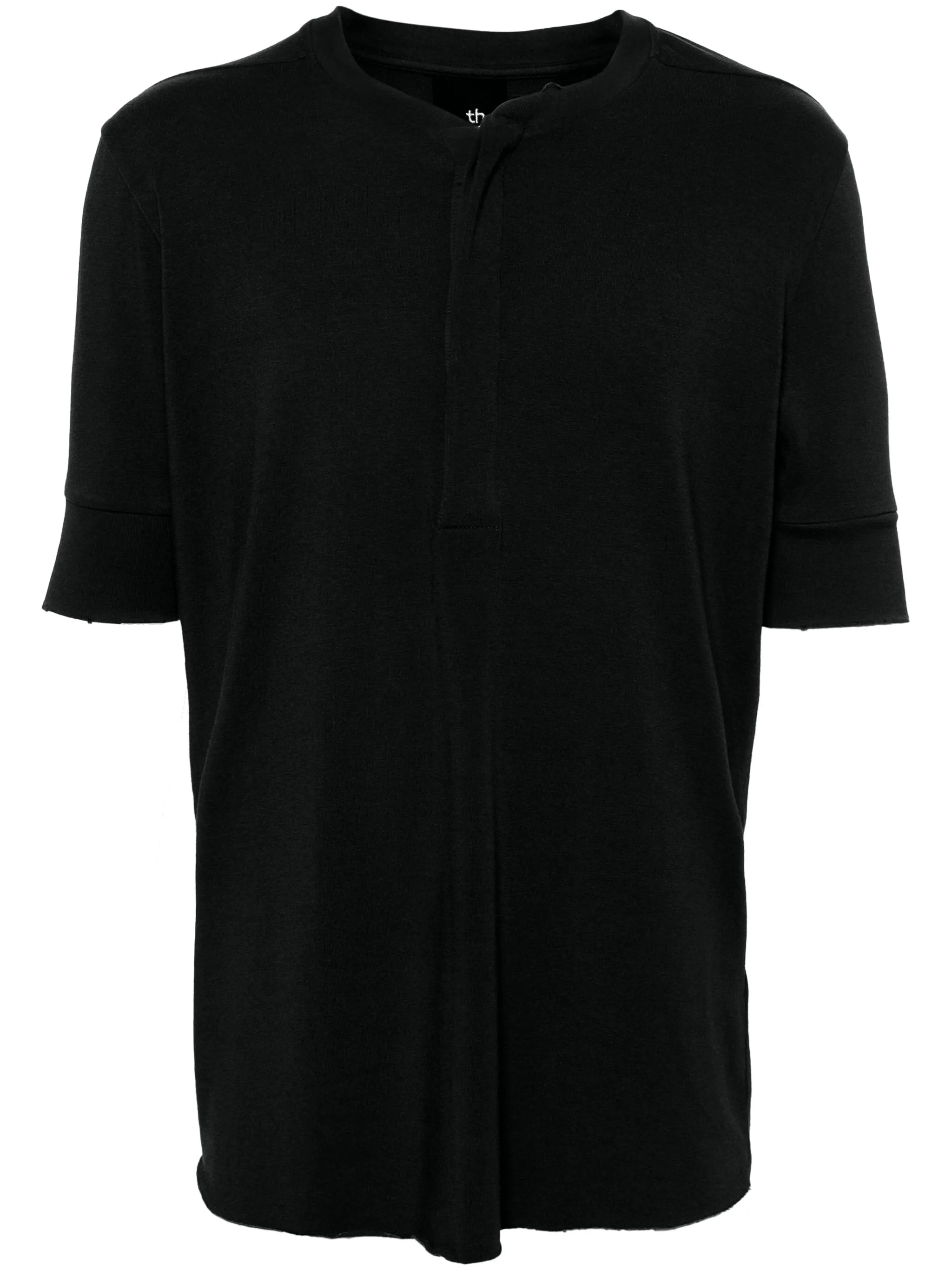 

Футболка с декоративной строчкой Thom Krom, черный