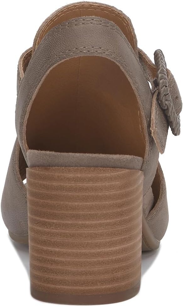 Сандалии Lucky Brand Juliane Cutout Heeled Sandal, цвет Coffee Quartz — фото 4