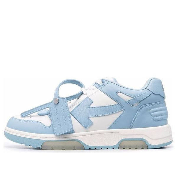 

Кроссовки out of office calf leather 'white blue' Off-White, белый