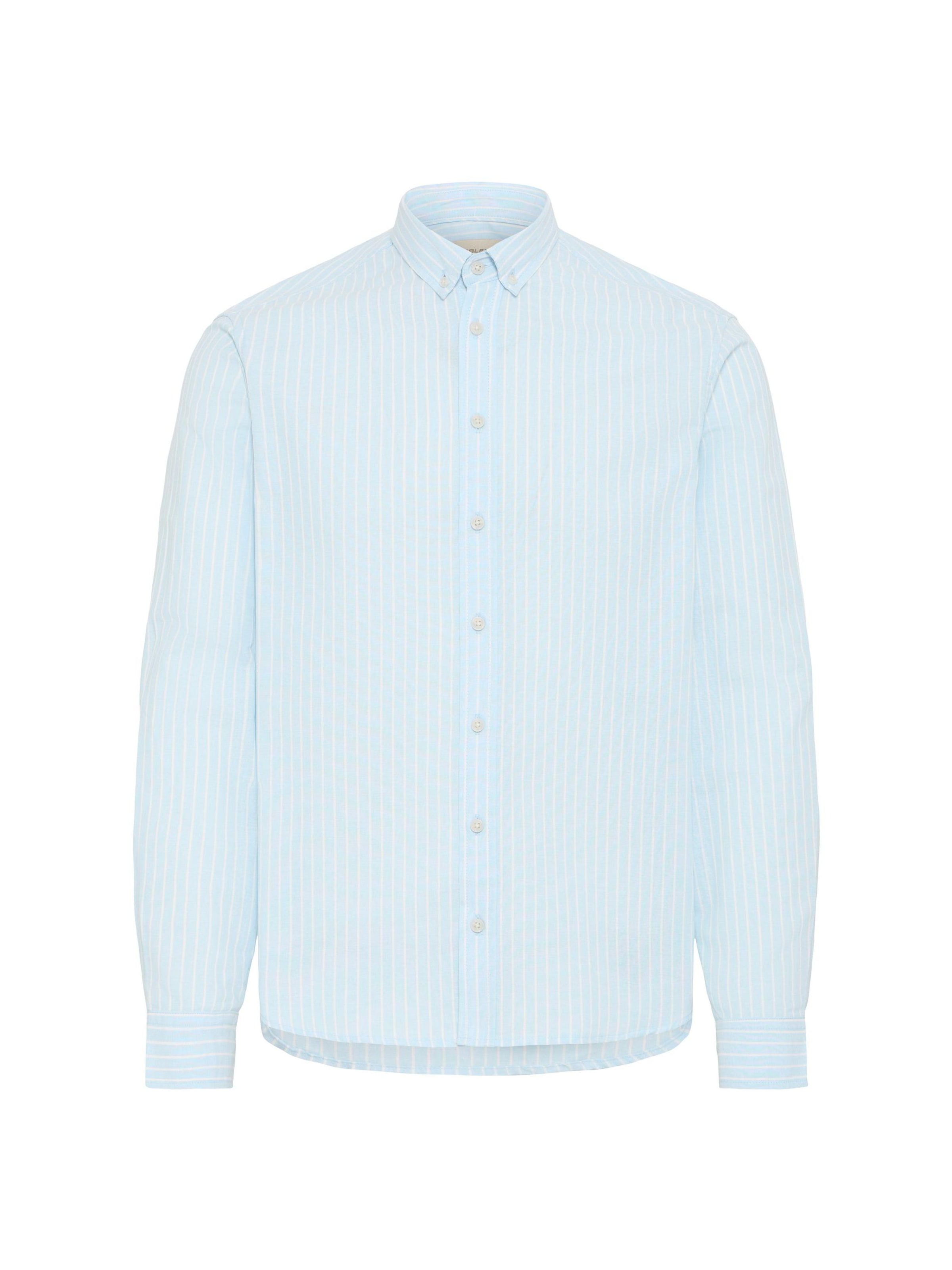 

BLEND Рубашка на пуговицах 'BHAdas' синего цвета Regular fit