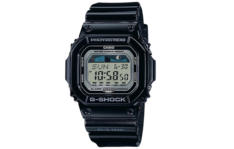 

CASIO Серия G Lide, коллекция G SHOCK, кварцевый механизм, ремешок из смолы, мужские часы, серый циферблат