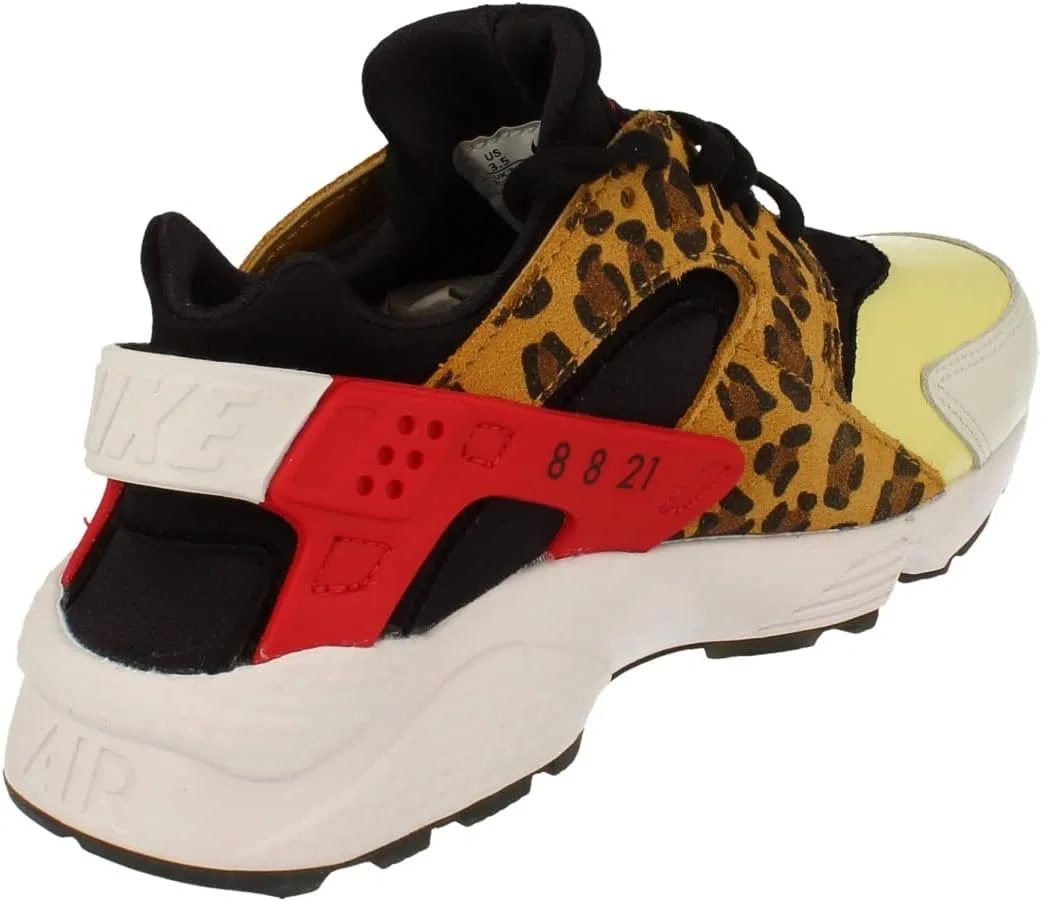 Кроссовки Nike Air Huarache для бега, модель DM9092, мужские, Lemon Chiffon Red 700 — фото 3