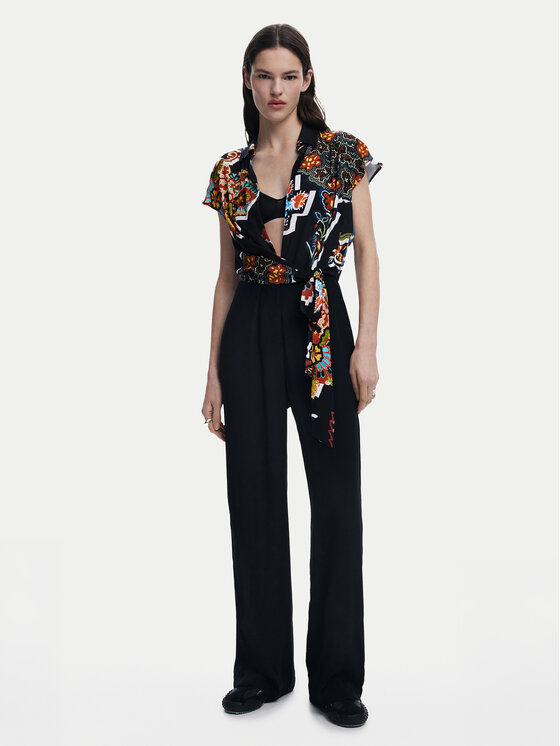 

Комбинезон стандартного кроя Paisley 25SWPW20 Desigual, черный