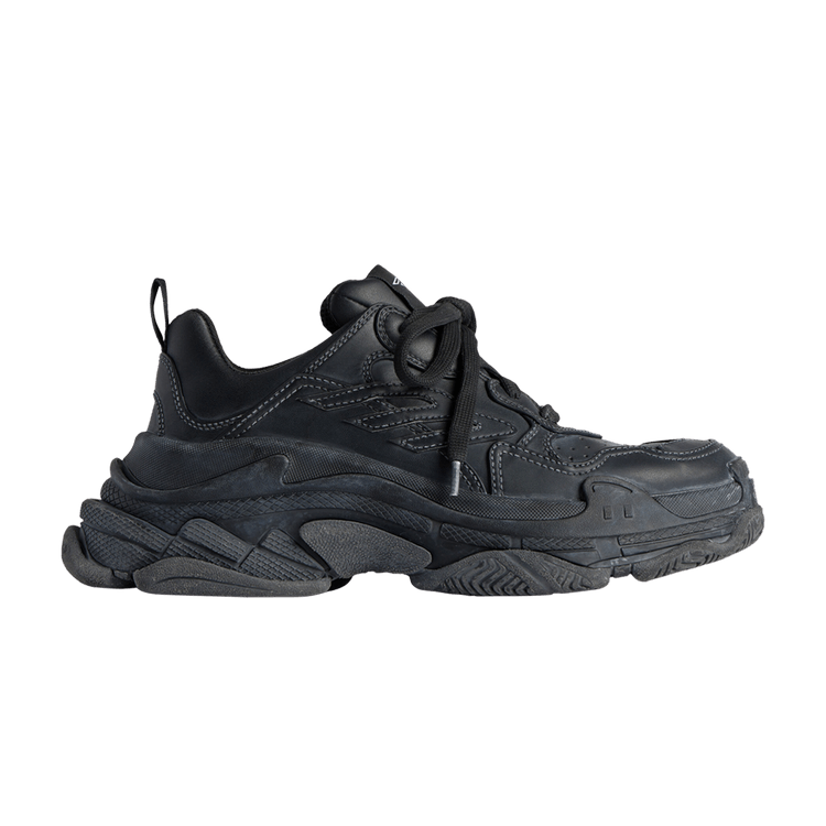 

Кроссовки Balenciaga Triple S Sporty Sneaker 'Worn-Out - Black', черный