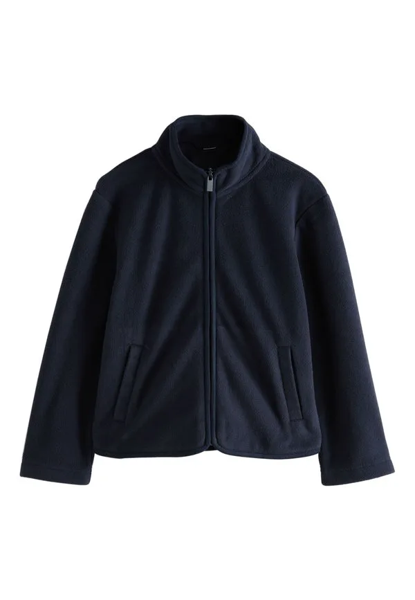 Куртка из флиса стандартного кроя на молнии с карманами Next, Navy Blue — фото 4