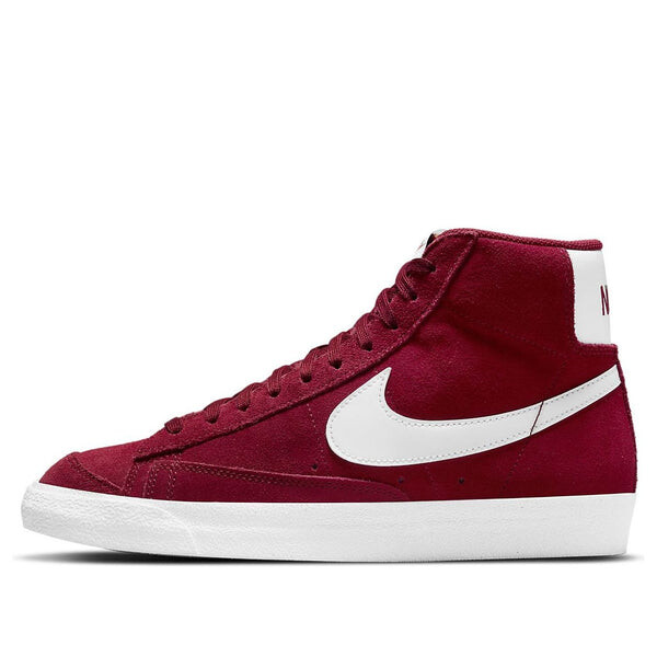 

Кроссовки blazer mid '77 suede 'team red' Nike, красный