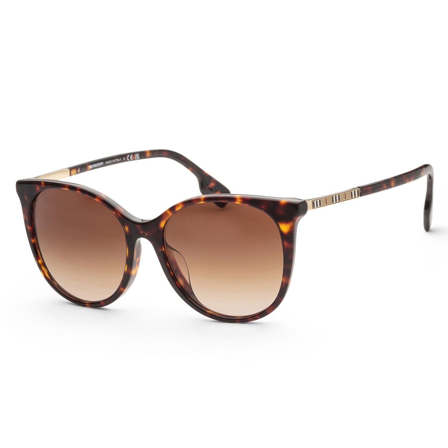 

Burberry Женские солнцезащитные очки Alice 55 мм, цвет Dark Havana
