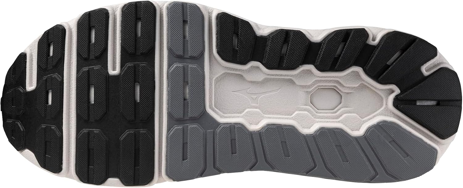 Мужские кроссовки для бега Mizuno Wave Horizon 8, белый/черный — фото 2