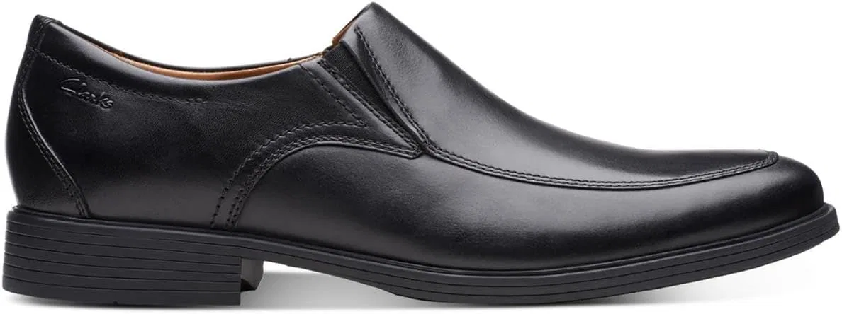 Лоферы из натуральной кожи Clarks, черный — фото 3
