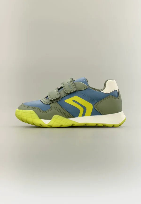 Кроссовки унисекс rann e Geox, Avio/Light Green