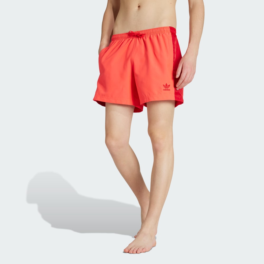 

Шорты для плавания Adidas Adicolor 5-Inch Swim Shorts, цвет Lucid Red