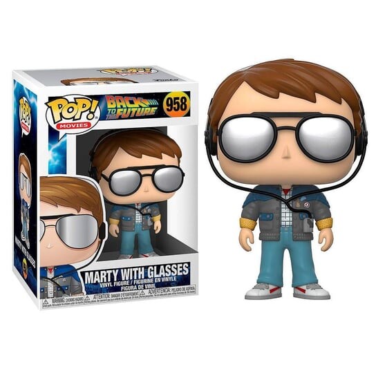 

Funko POP! Кино, коллекционная фигурка, BTTF, Марти в очках