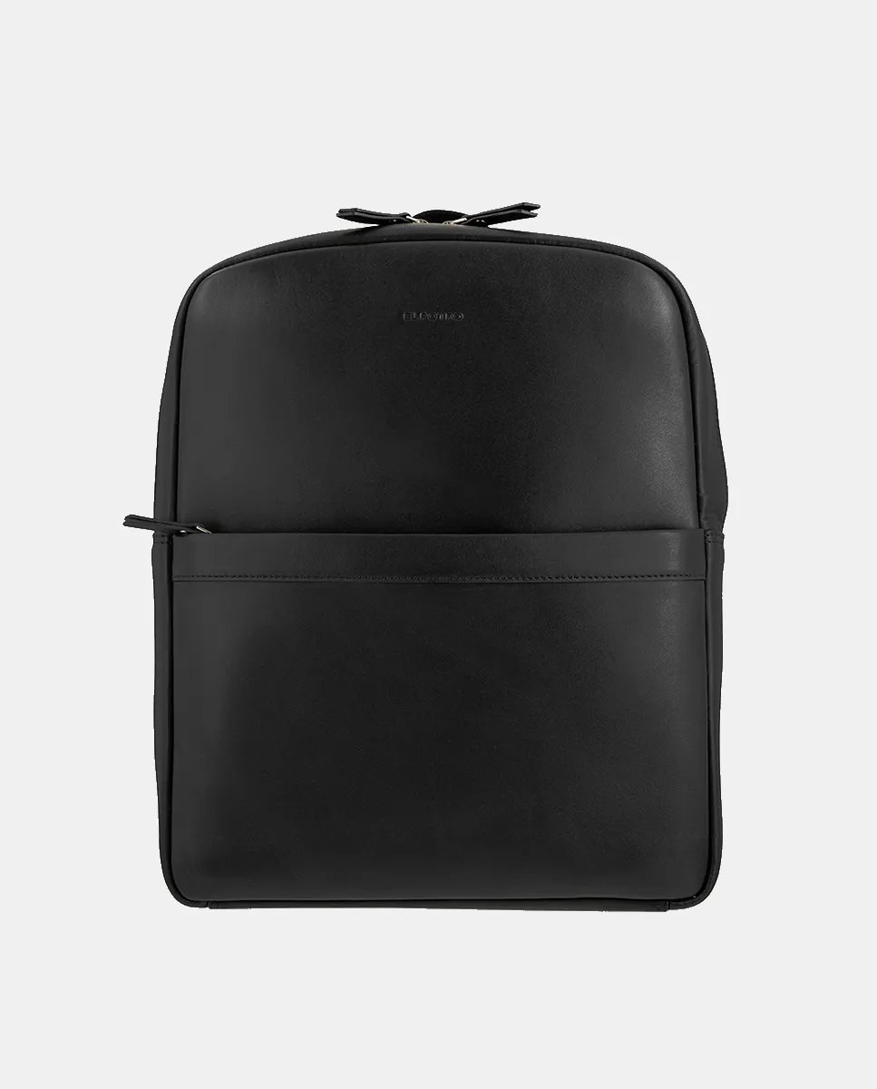 

Мужской кожаный рюкзак El Potro, черный