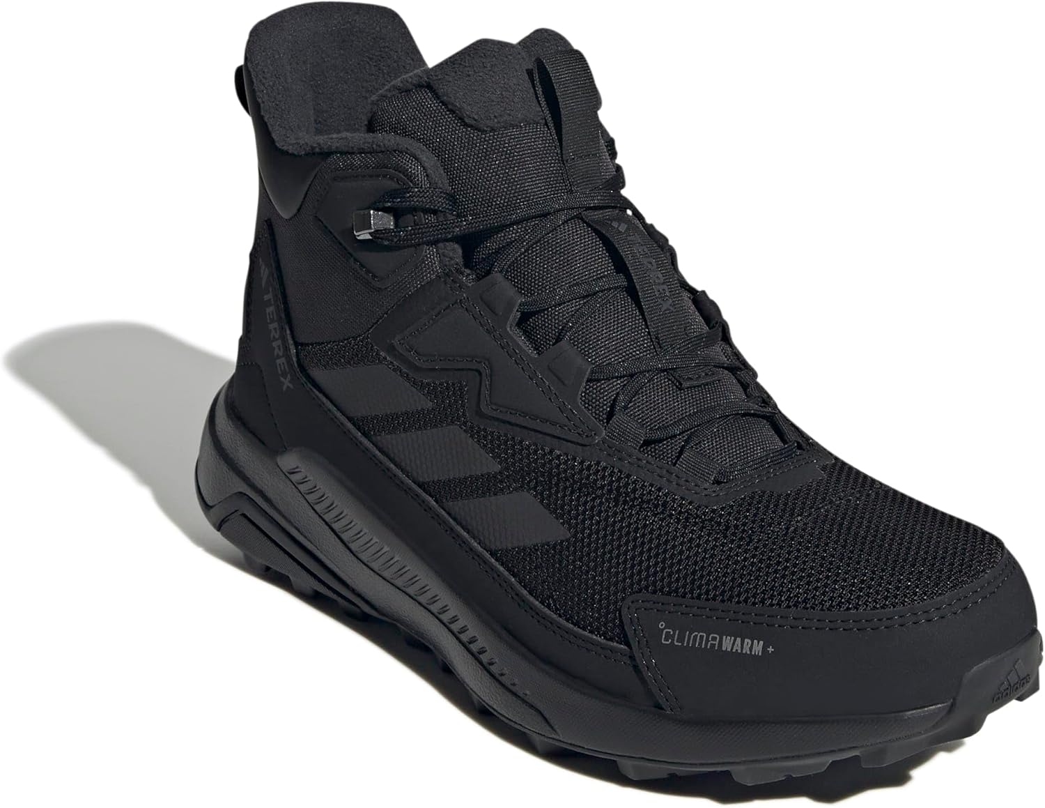 Мужские походные ботинки Adidas Terrex Anylander Climawarm Mid, черный/серый/угольный — фото 4