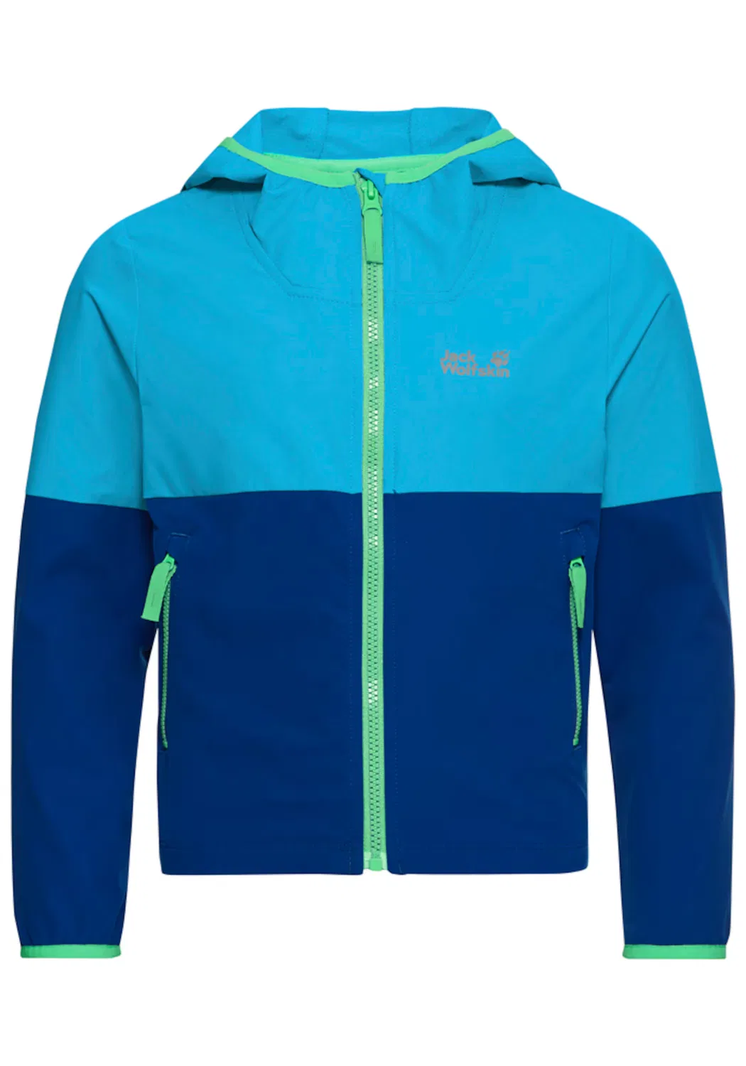 куртка для активного отдыха Jack Wolfskin, Azure/Dark Blue
