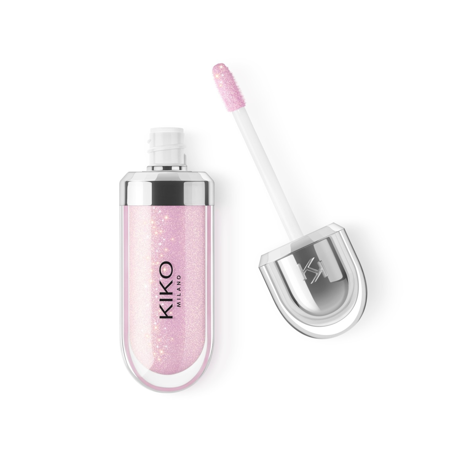 

Блеск для губ 3d hydra Kiko Milano, 27 pearly lavender, объем 6.5 мл