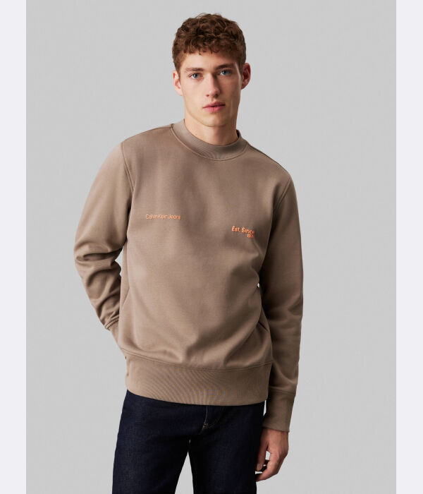 

Толстовка Calvin Klein Jeans 1978 Regular Fit, бежевый