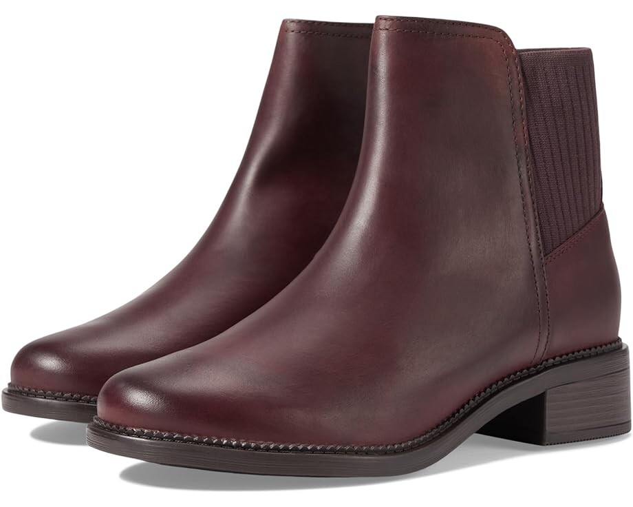 

Ботинки Clarks Maye Palm, цвет Bordeaux Leather