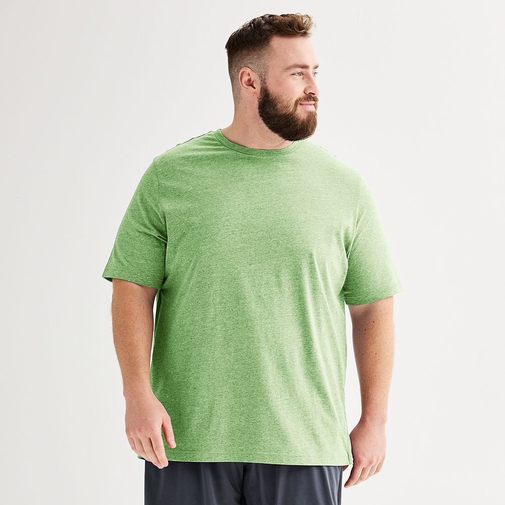 

Футболка Big & Tall Tek Gear Essential Gear, цвет Olive Mint