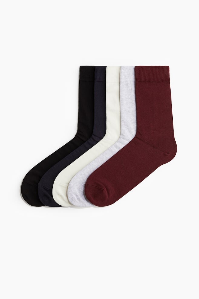 

Упаковка из 5 носков H&M, белый