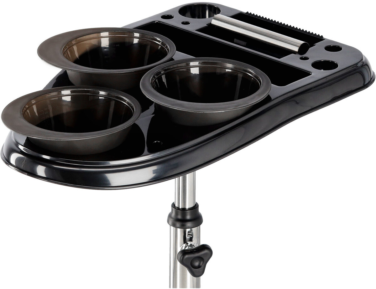 Стальная помощница парикмахера для салона Т0152, тележка, стол на колесах для окрашивания Calissimo — фото 3
