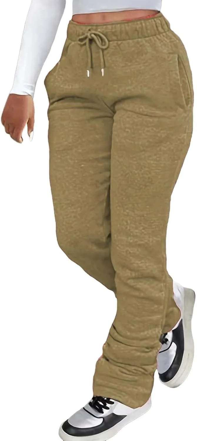 

Женские брюки ZYXTIM с подкладкой из шерпы, утепленные, эластичные, на высокой талии