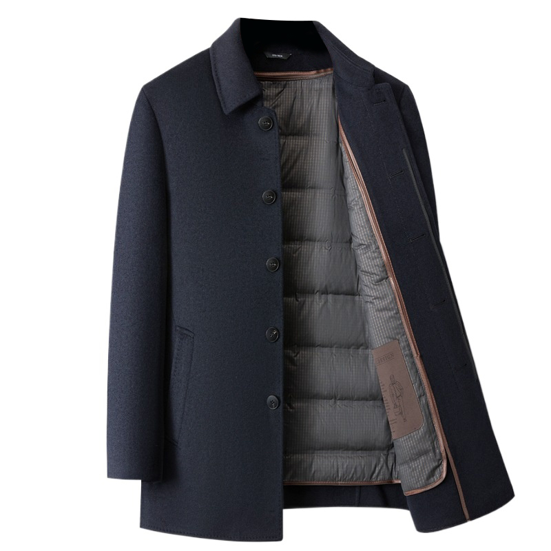 

Пальто мужское Moderate VanCamel, темно-синий[detachable down liner]