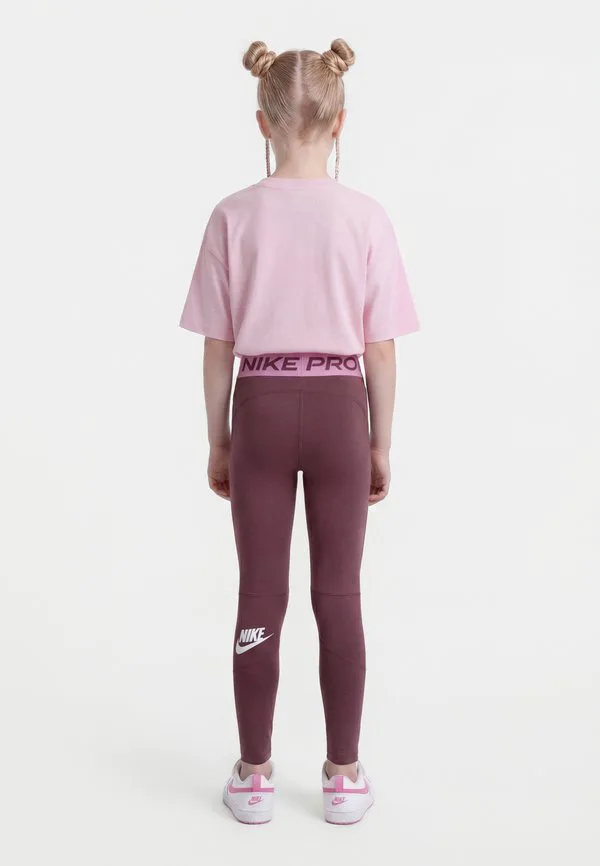 Леггинсы брюки унисекс Nike Performance, Tattoo/Magenta/White — фото 2