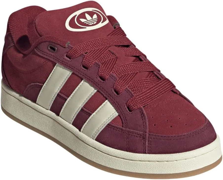 Мужские кроссовки Adidas Campus 00S Beta с шнуровкой, повседневные - красные, красный — фото 2