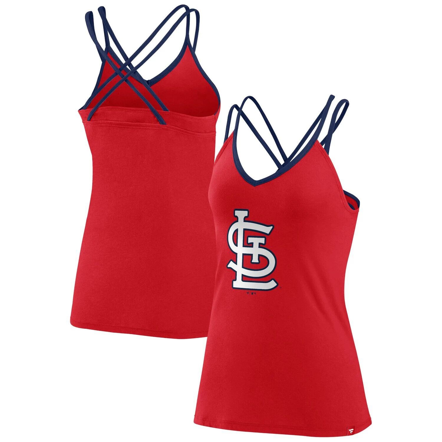 

Женская красная майка Fanatics с V-образным вырезом и перекрещенной спиной St. Louis Cardinals Barrel It Up Fanatics, Красный, Женская красная майка Fanatics с V-образным вырезом и перекрещенной спиной St. Louis Cardinals Barrel It Up Fanatics