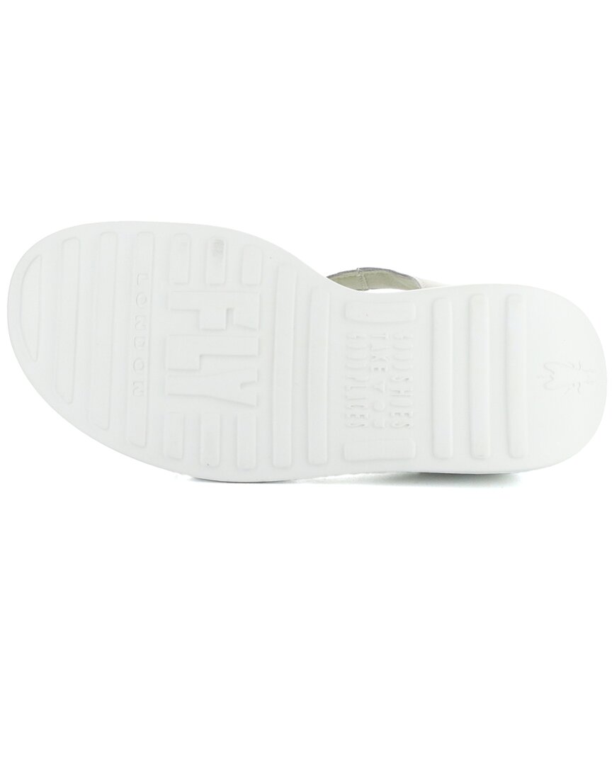 FLY London Duma Leather Sandal, синий — фото 4