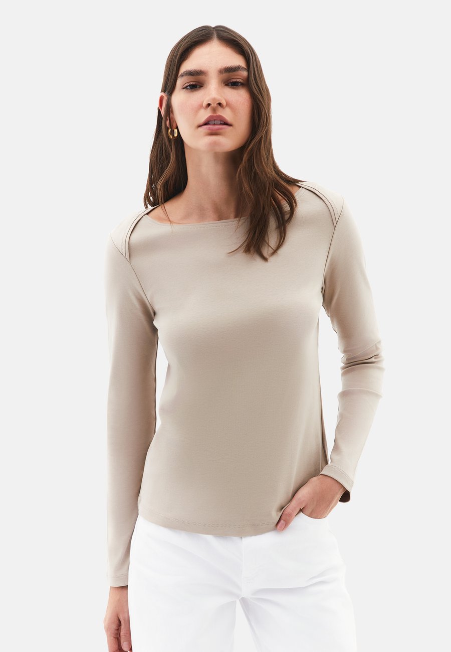 

Топ OXXO Long sleeved top, Simply Taupe/Taupe