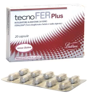 

Tecnofer Plus Железосодержащая добавка 20 капсул