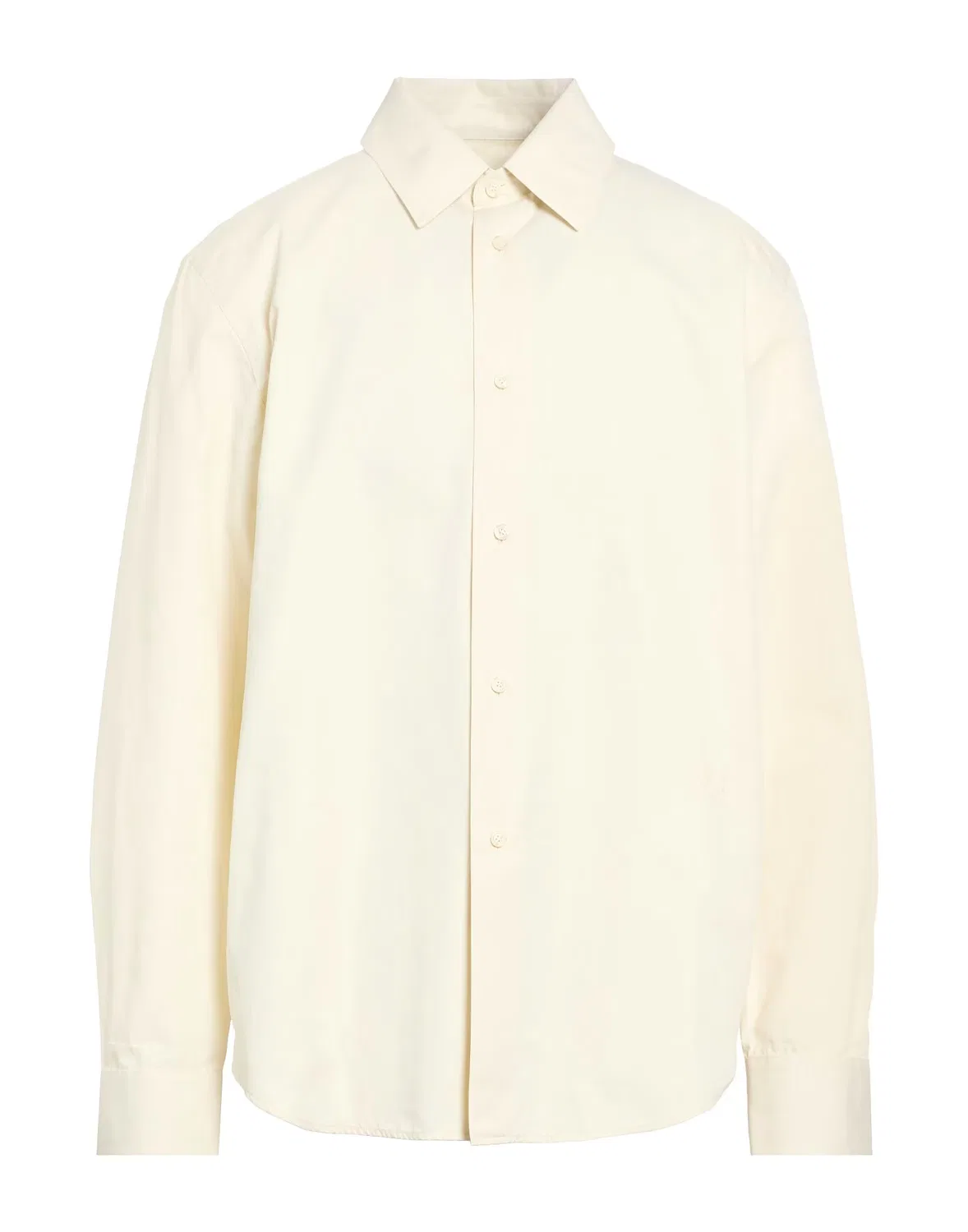 Рубашка Burberry Ivory с вышитым логотипом, мужская, хлопок