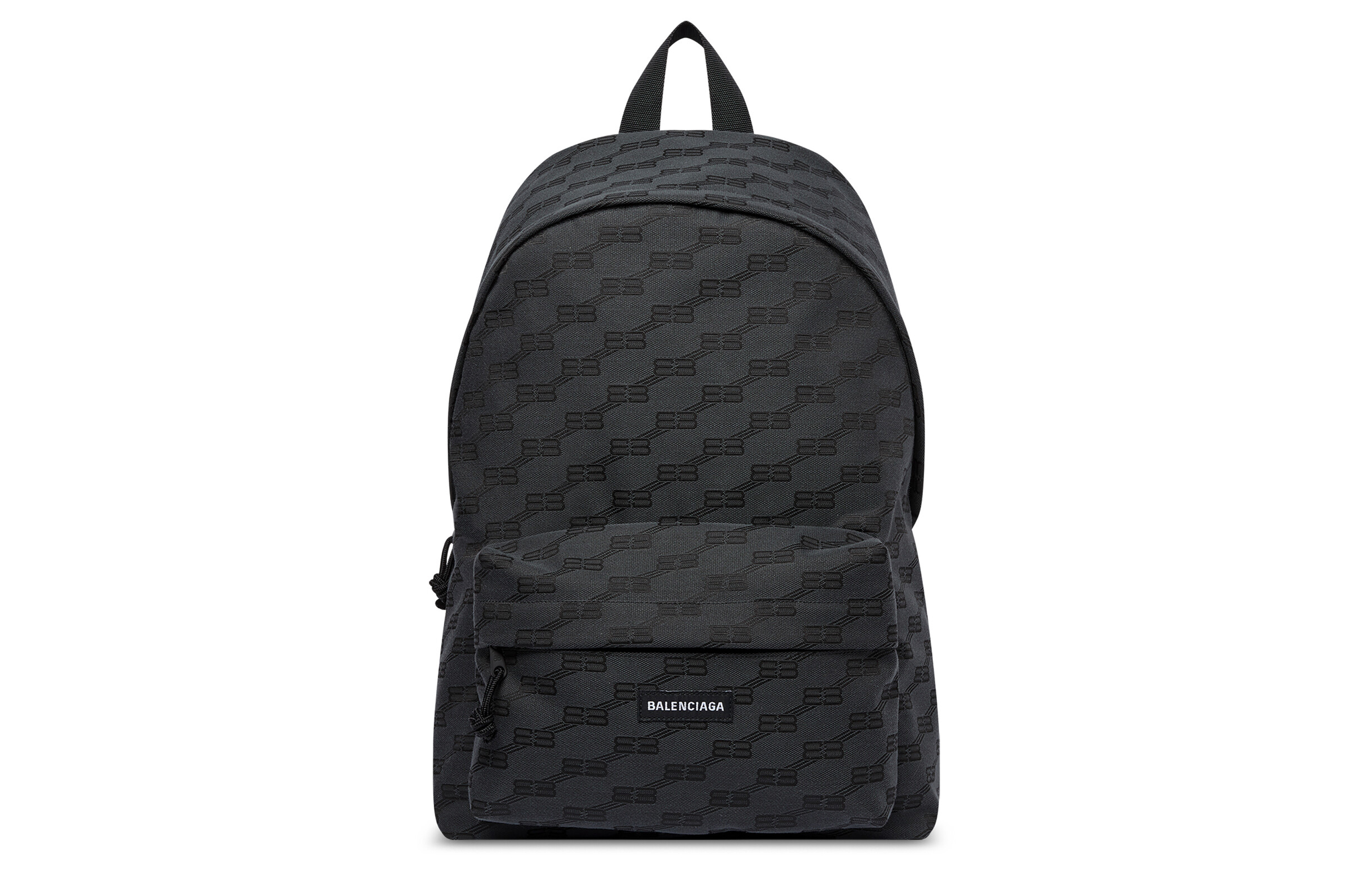 

Balenciaga Рюкзак из жаккардового холста, средний размер, мужской, черный