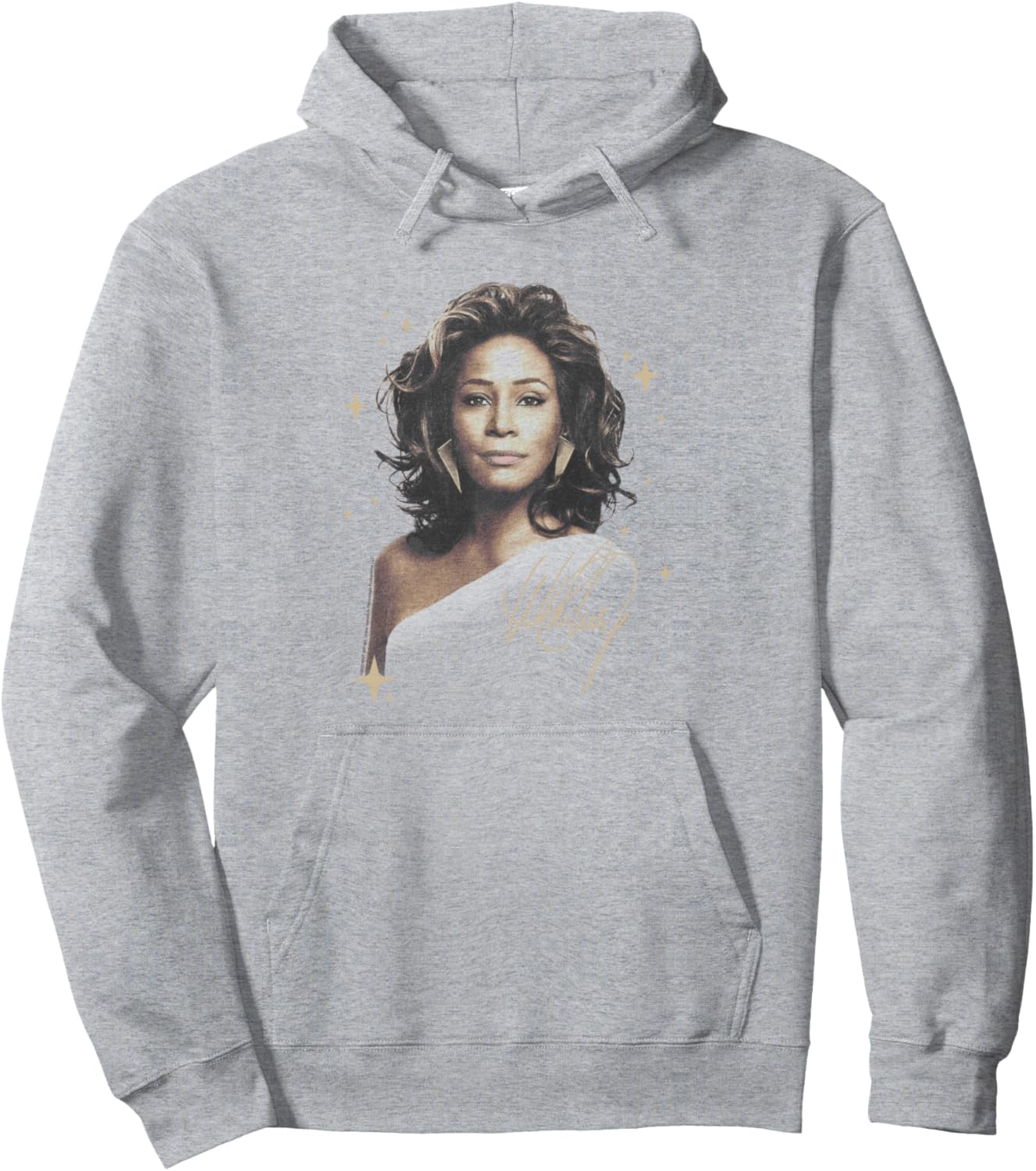 

Худи Whitney Houston Graphite Star Popfunk, серый